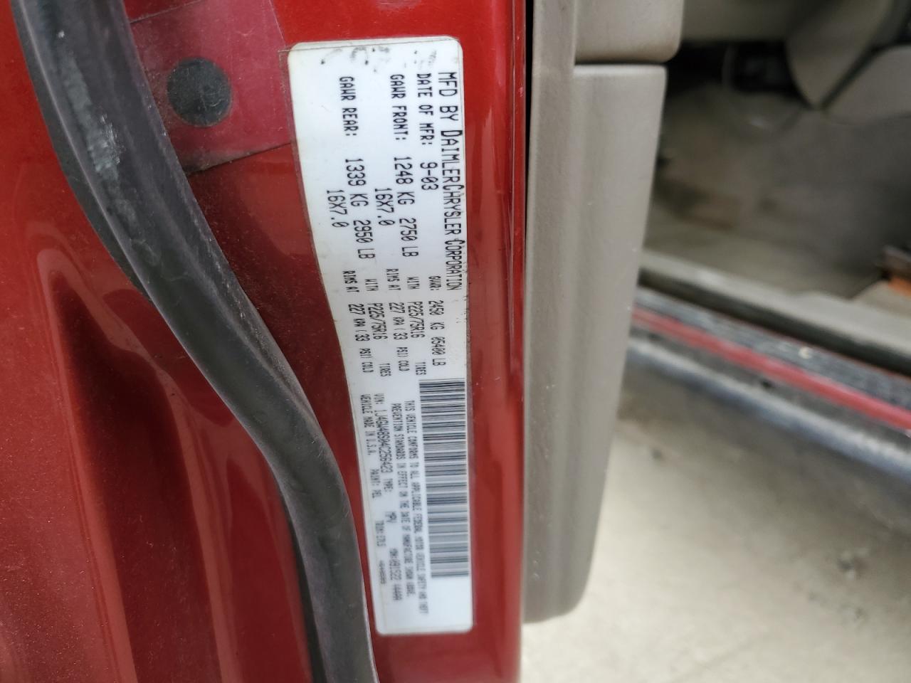 2004 Jeep Grand Cherokee VIN 1J4GW48S04C256423 Copart auction photo, front end / minor dent/scratches damage thumbnail 14