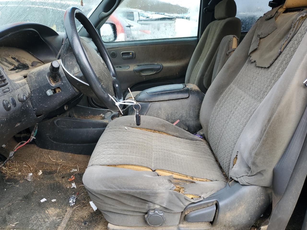 2004 Toyota Tundra VIN 5TBBT44114S446583 Copart auction photo, side / mechanical damage thumbnail 7