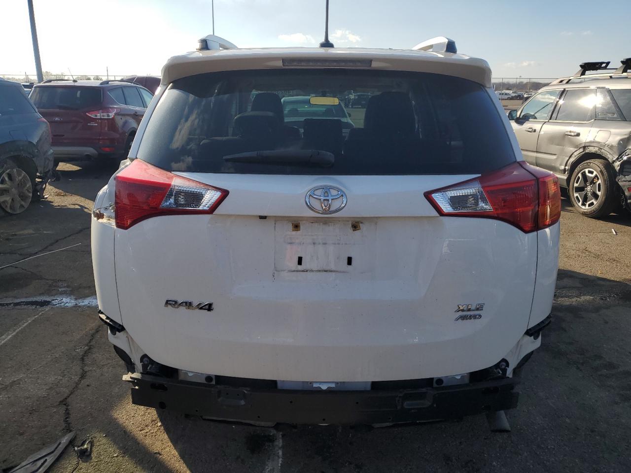 2015 Toyota RAV 4 VIN JTMRFREV0FD138962 Copart auction photo, all over damage thumbnail 6