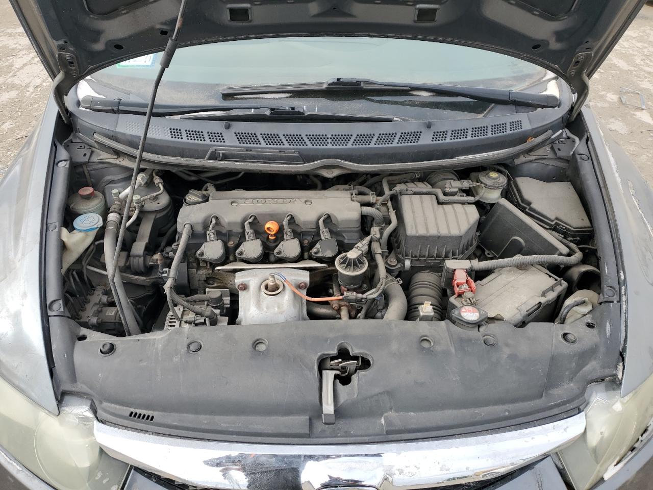 2010 Honda Civic VIN 19XFA1F52AE030948 Copart auction photo, front end damage thumbnail 11