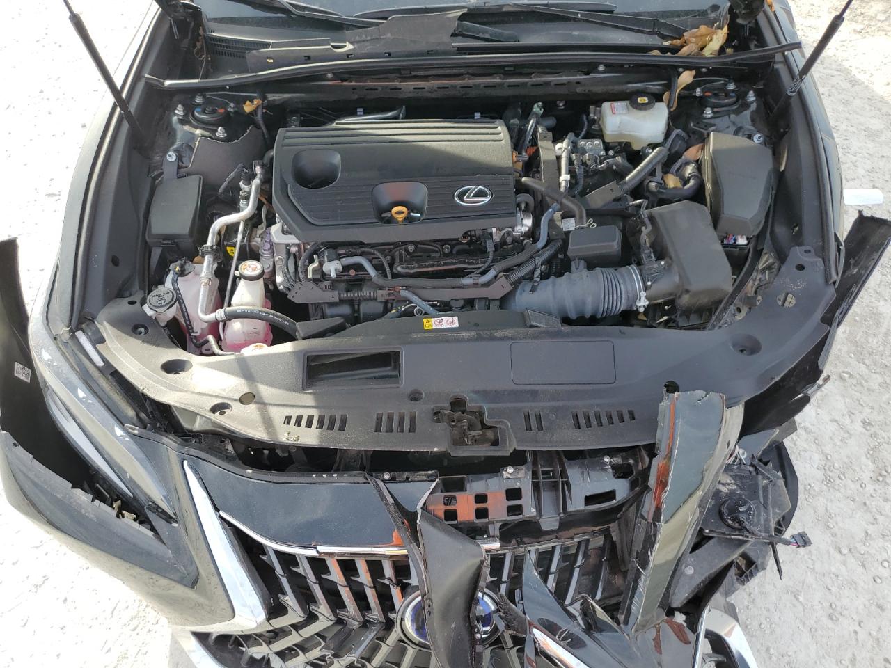 2022 Lexus ES VIN 58AFA1C15NU022050 Copart auction photo, front end / side damage thumbnail 11
