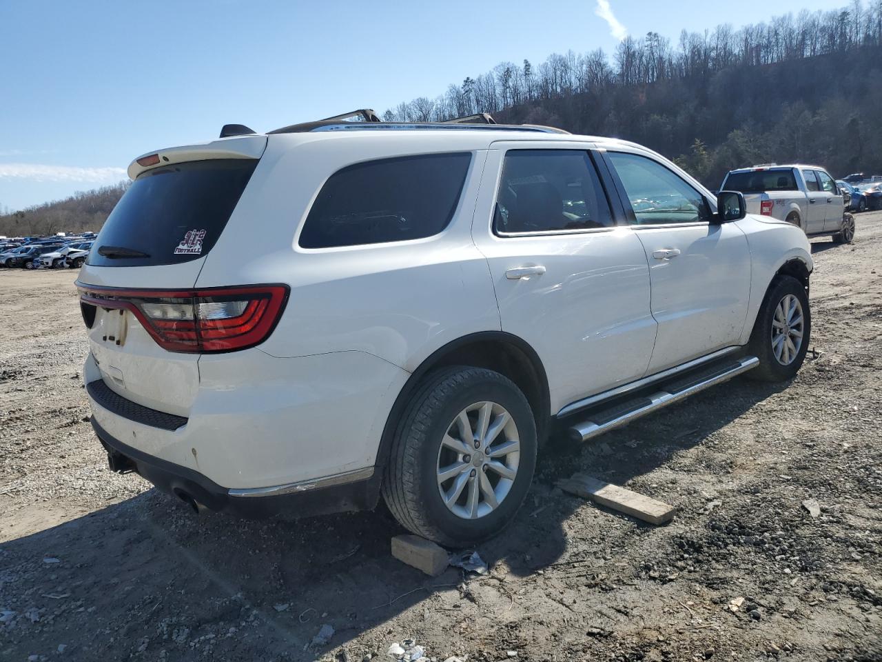 2014 Dodge Durango VIN 1C4RDJAG7EC374835 Copart auction photo, front end damage thumbnail 3