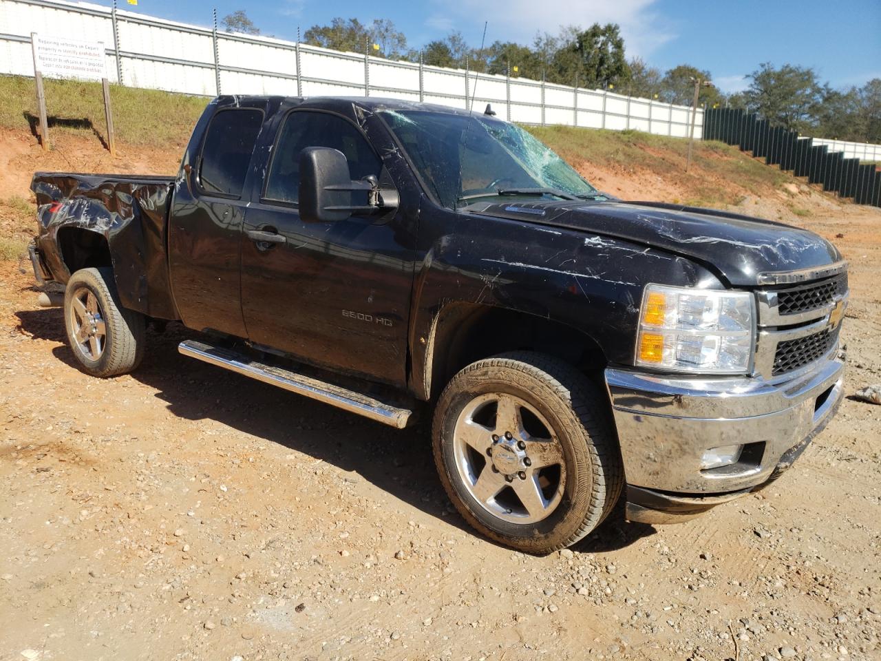 2012 Chevrolet Silverado VIN 1GC2KXC85CZ295366 Copart auction photo, all over damage thumbnail 4