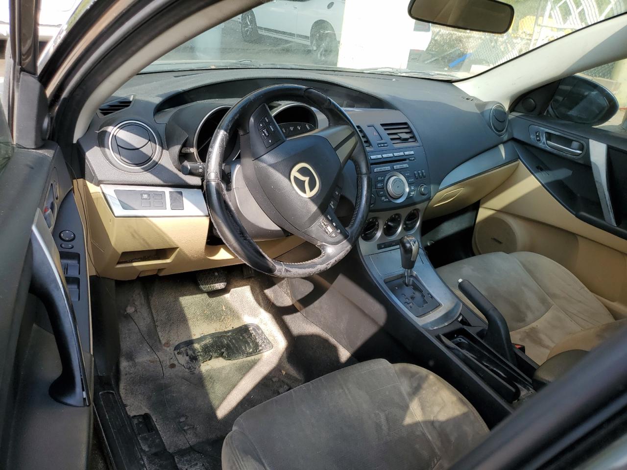 2010 Mazda 3 VIN JM1BL1S54A1107952 Copart auction photo, side damage thumbnail 8