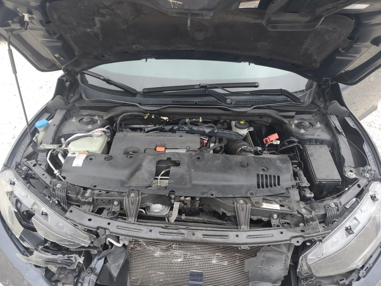 2019 Honda Civic VIN 2HGFC2F69KH578414 Copart auction photo, rear end / front end damage thumbnail 11