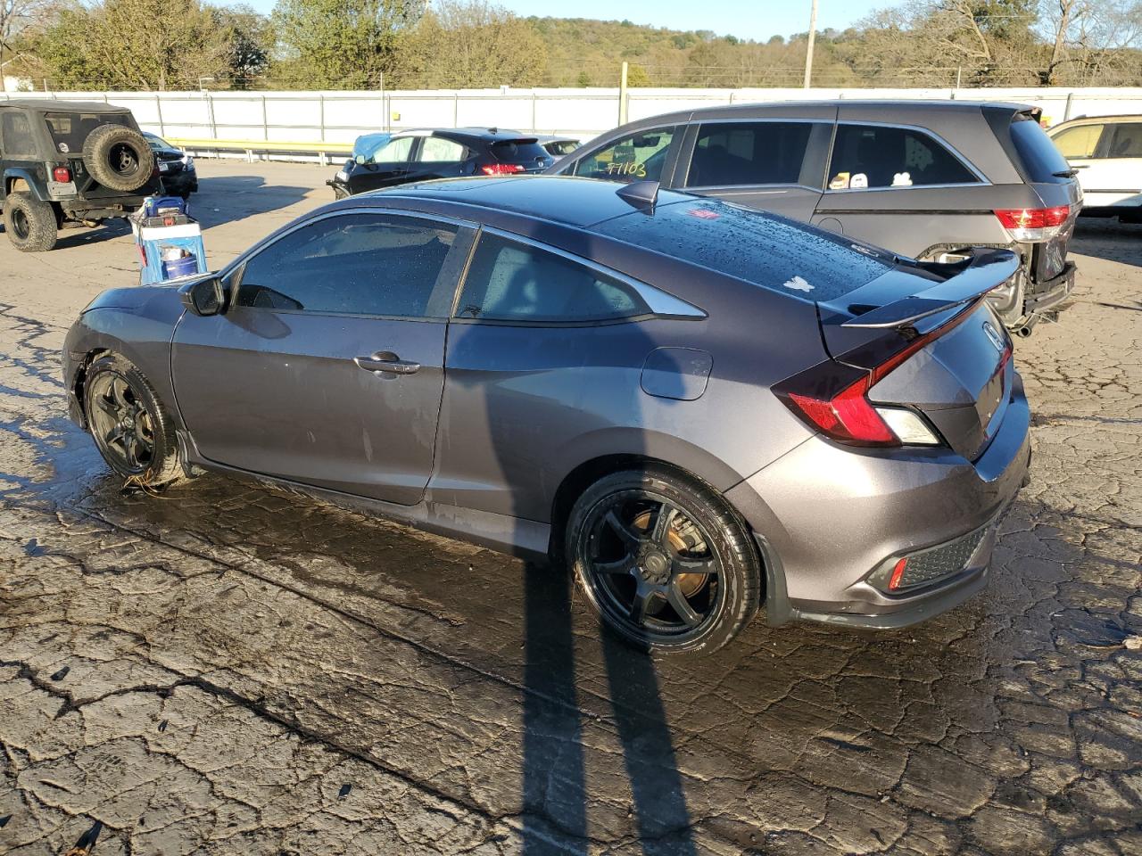 2017 Honda Civic VIN 2HGFC3A56HH752260 Copart auction photo, front end / rear end damage thumbnail 2