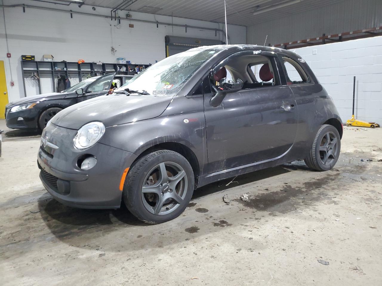 2017 Fiat 500 VIN 3C3CFFKR9HT557826 - Copart auction photo