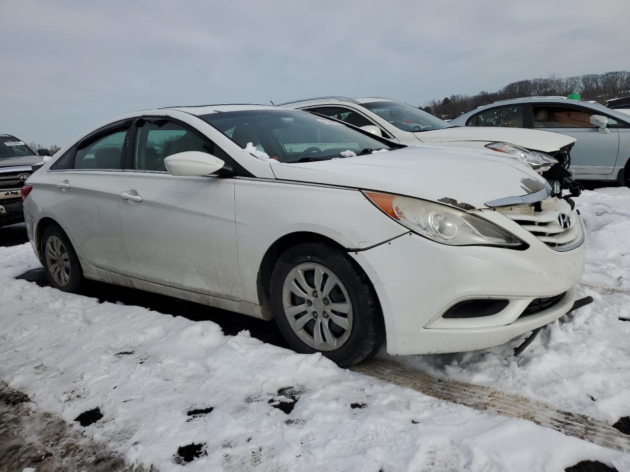 2011 Hyundai Sonata VIN 5NPEB4AC9BH188121 Copart auction photo, front end damage thumbnail 4