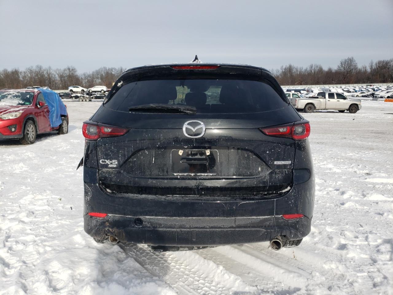 2023 Mazda CX-5 VIN JM3KFBBM1P0222650 Copart auction photo, front end / rear end damage thumbnail 6