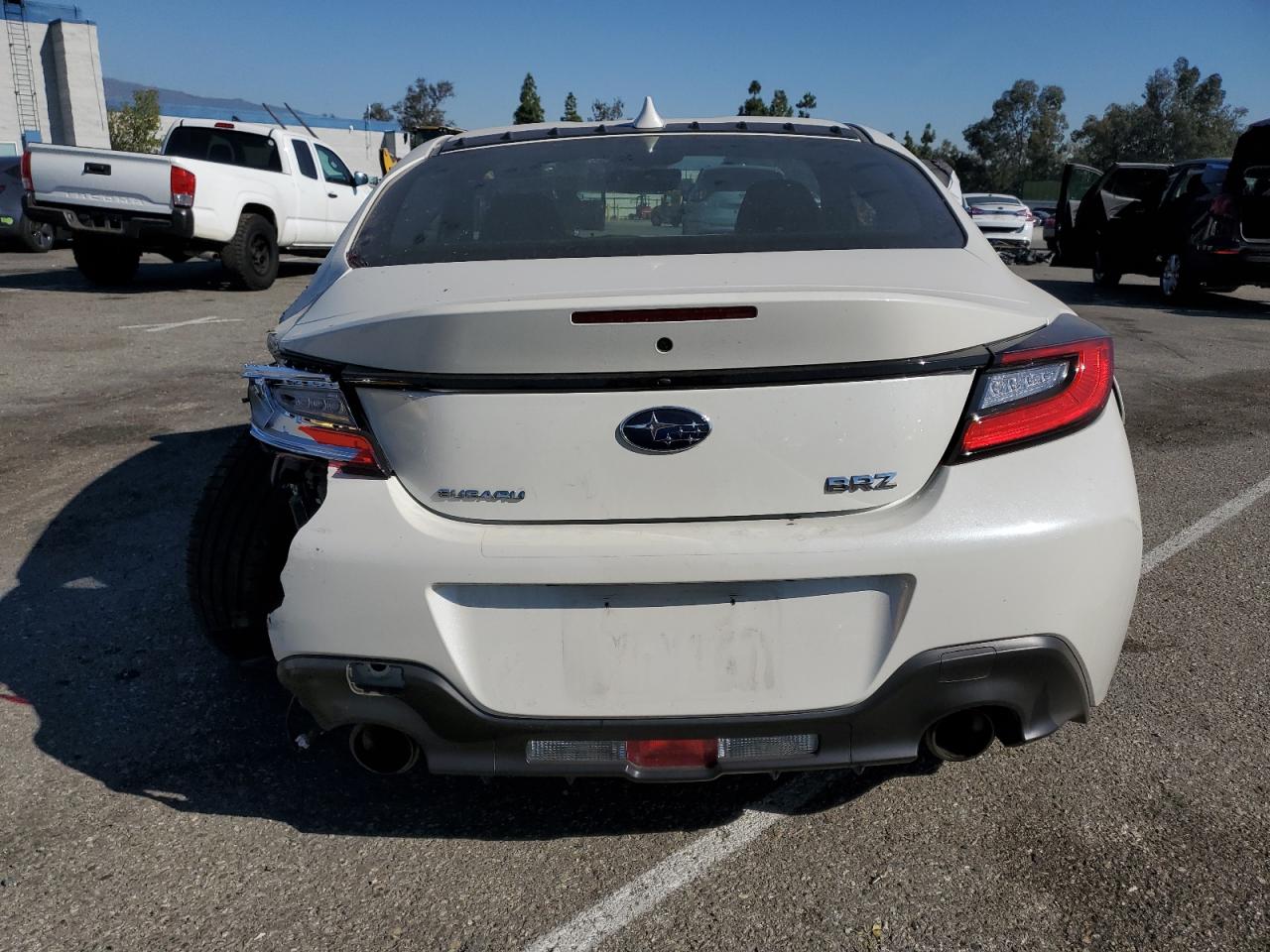 2022 Subaru BRZ VIN JF1ZDBE10N9701431 Copart auction photo, rear end damage thumbnail 6
