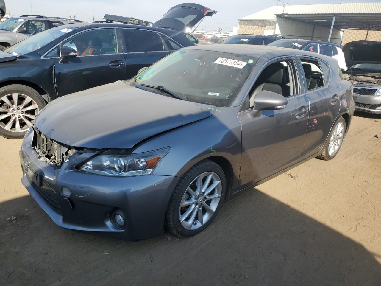 2012 Lexus CT VIN JTHKD5BH9C2109965