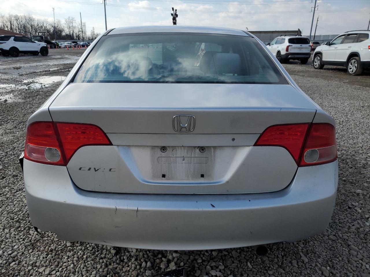 2007 Honda Civic VIN 1HGFA16577L077300 Copart auction photo, front end / rear end damage thumbnail 6