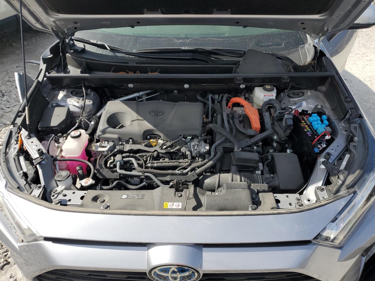 2023 Toyota RAV 4 VIN JTMMWRFV6PD207342 Copart auction photo, side / front end damage thumbnail 12