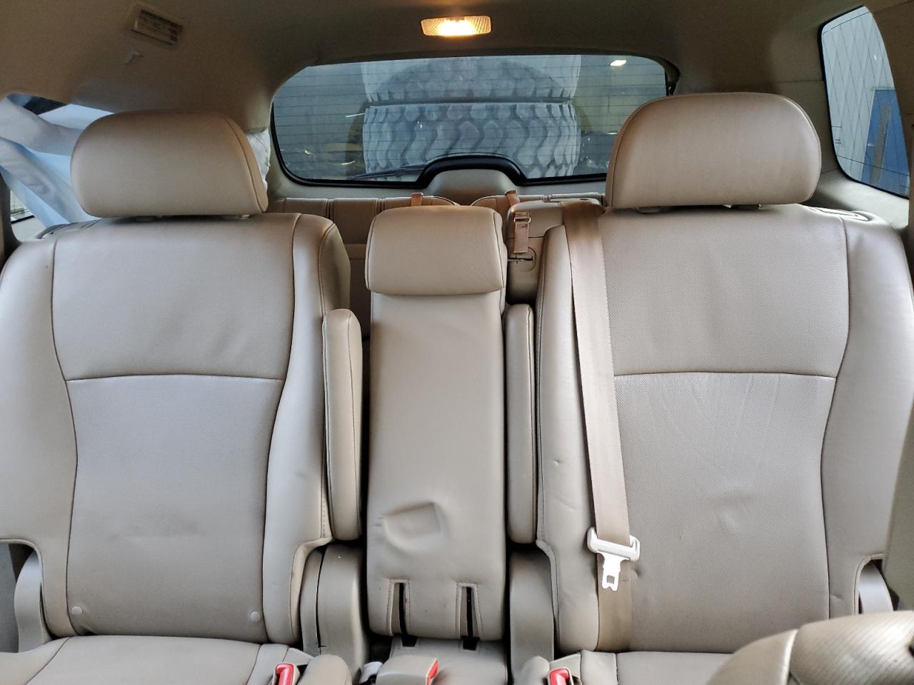 2013 Toyota Highlander VIN 5TDDK3EH2DS206516 Copart auction photo, front end / undercarriage damage thumbnail 10