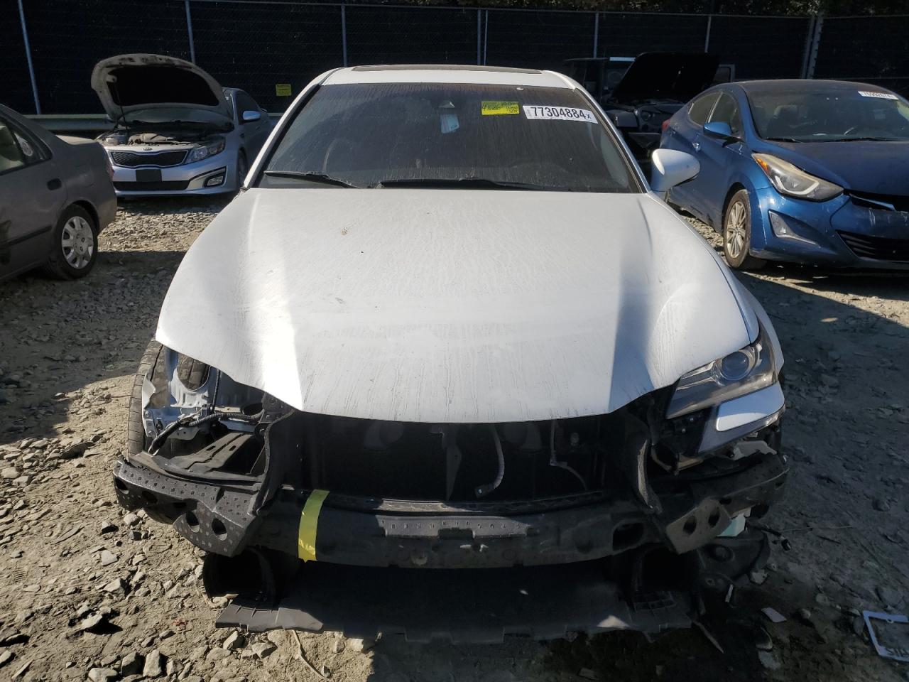 2017 Lexus GS VIN JTHCZ1BL3HA006234 Copart auction photo, front end damage thumbnail 5