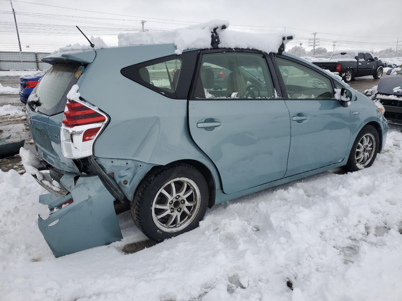 2015 Toyota Prius VIN JTDZN3EU6FJ025171 Copart auction photo, rear end / front end damage thumbnail 3