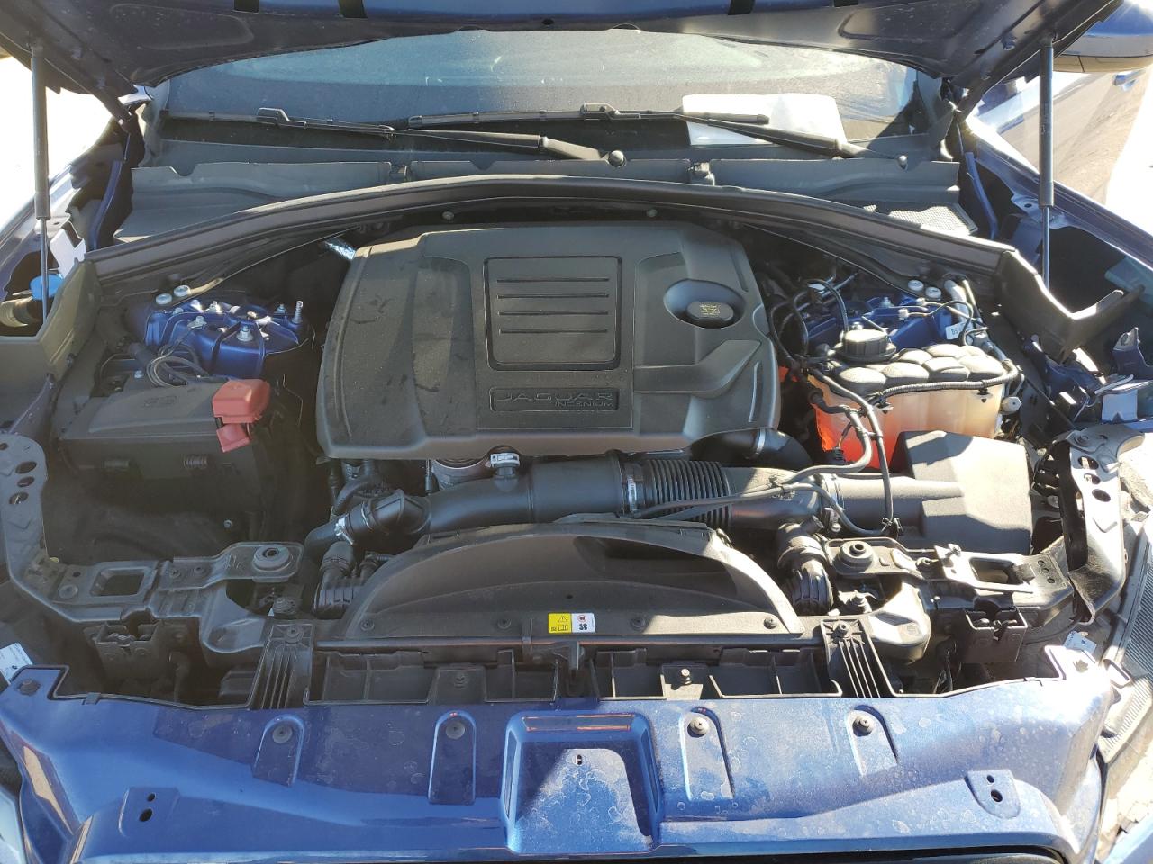 2023 Jaguar F-Pace VIN SADCJ2EX8PA705729 Copart auction photo, front end / undercarriage damage thumbnail 12