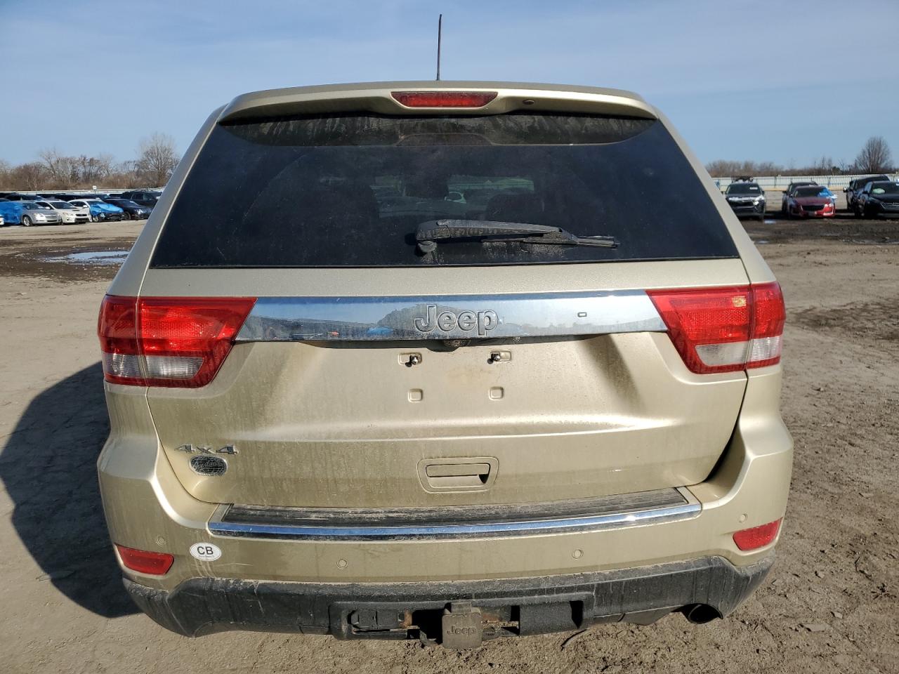 2011 Jeep Grand Cherokee VIN 1J4RR6GGXBC745398 Copart auction photo, front end damage thumbnail 6