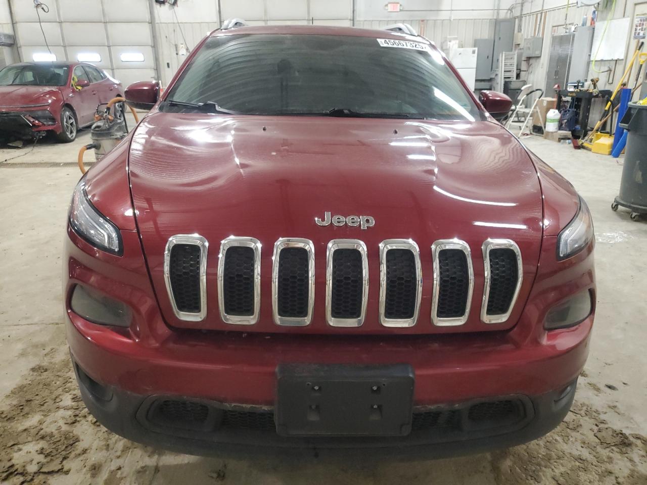 2015 Jeep Grand Cherokee VIN 1C4PJMCB8FW576358 Copart auction photo, rear end / side damage thumbnail 5