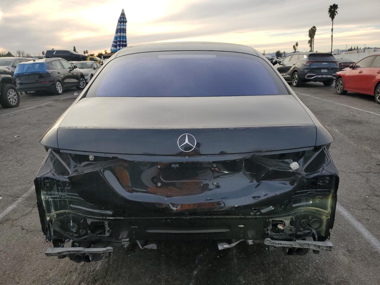 2021 Mercedes-Benz S-klasse VIN W1K6G7GB7MA045903 Copart auction photo, rear end damage thumbnail 6