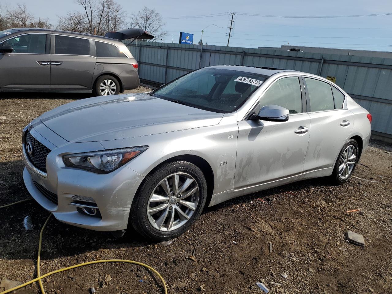 2017 Infiniti Q50 VIN JN1CV7AR8HM682427