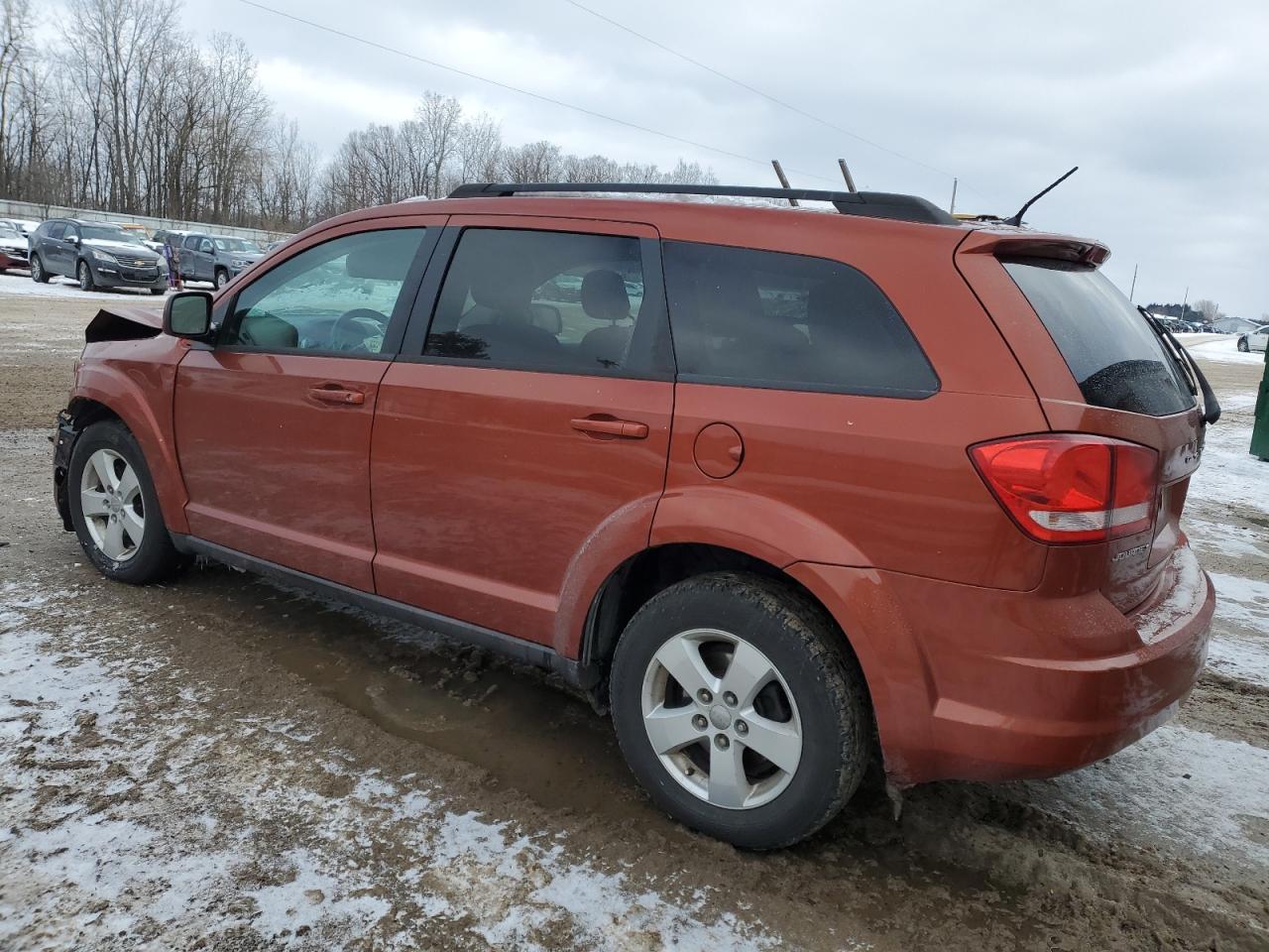 2013 Dodge Journey VIN 3C4PDCABXDT613045 Copart auction photo, front end / side damage thumbnail 2