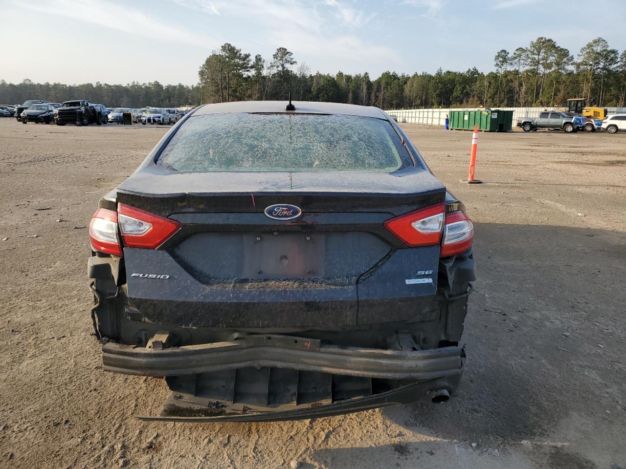 2013 Ford Fusion VIN 3FA6P0HR6DR367358 Copart auction photo, rear end / front end damage thumbnail 6