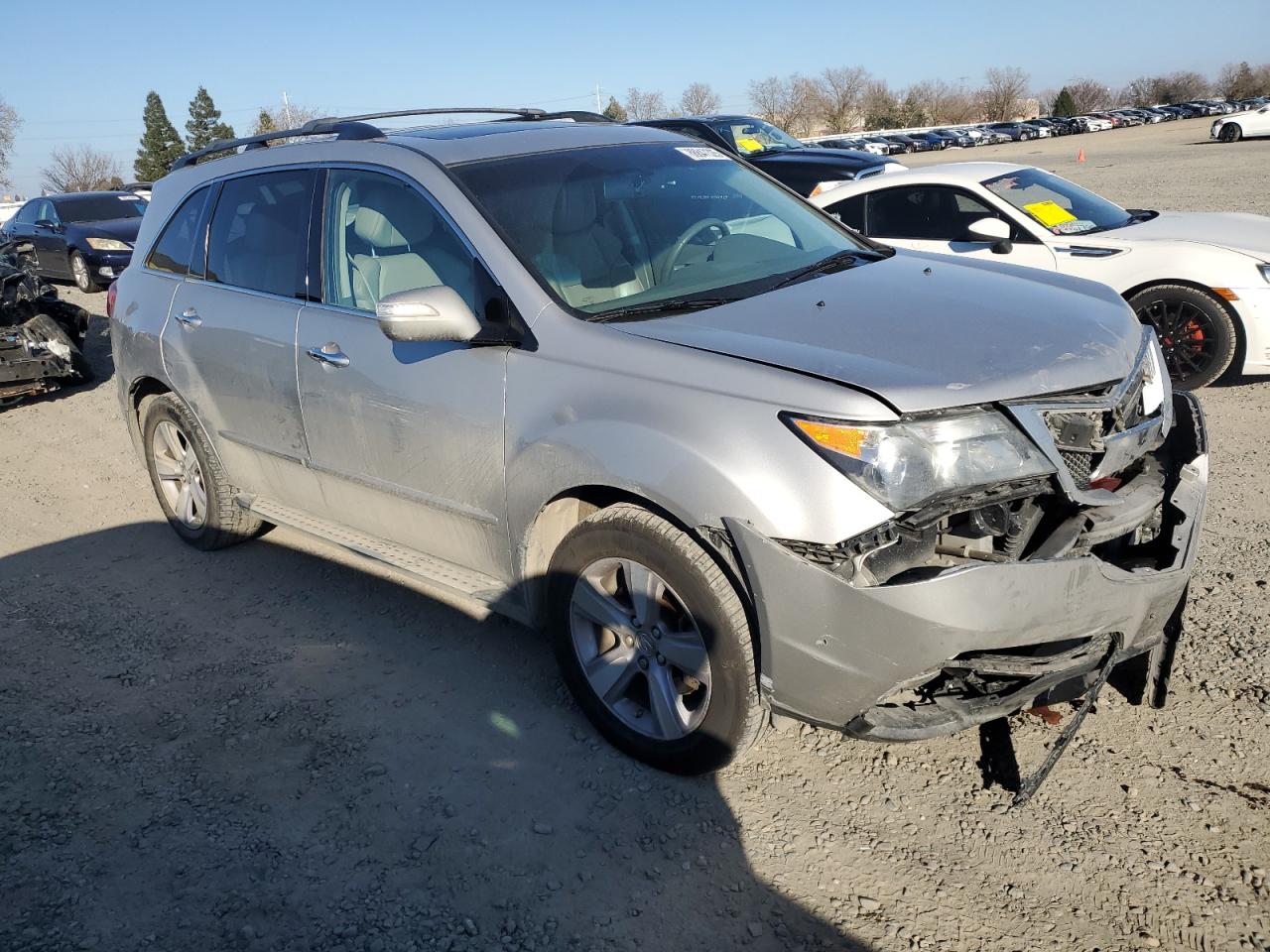 2013 Acura MDX VIN 2HNYD2H22DH509415 Copart auction photo, front end damage thumbnail 4