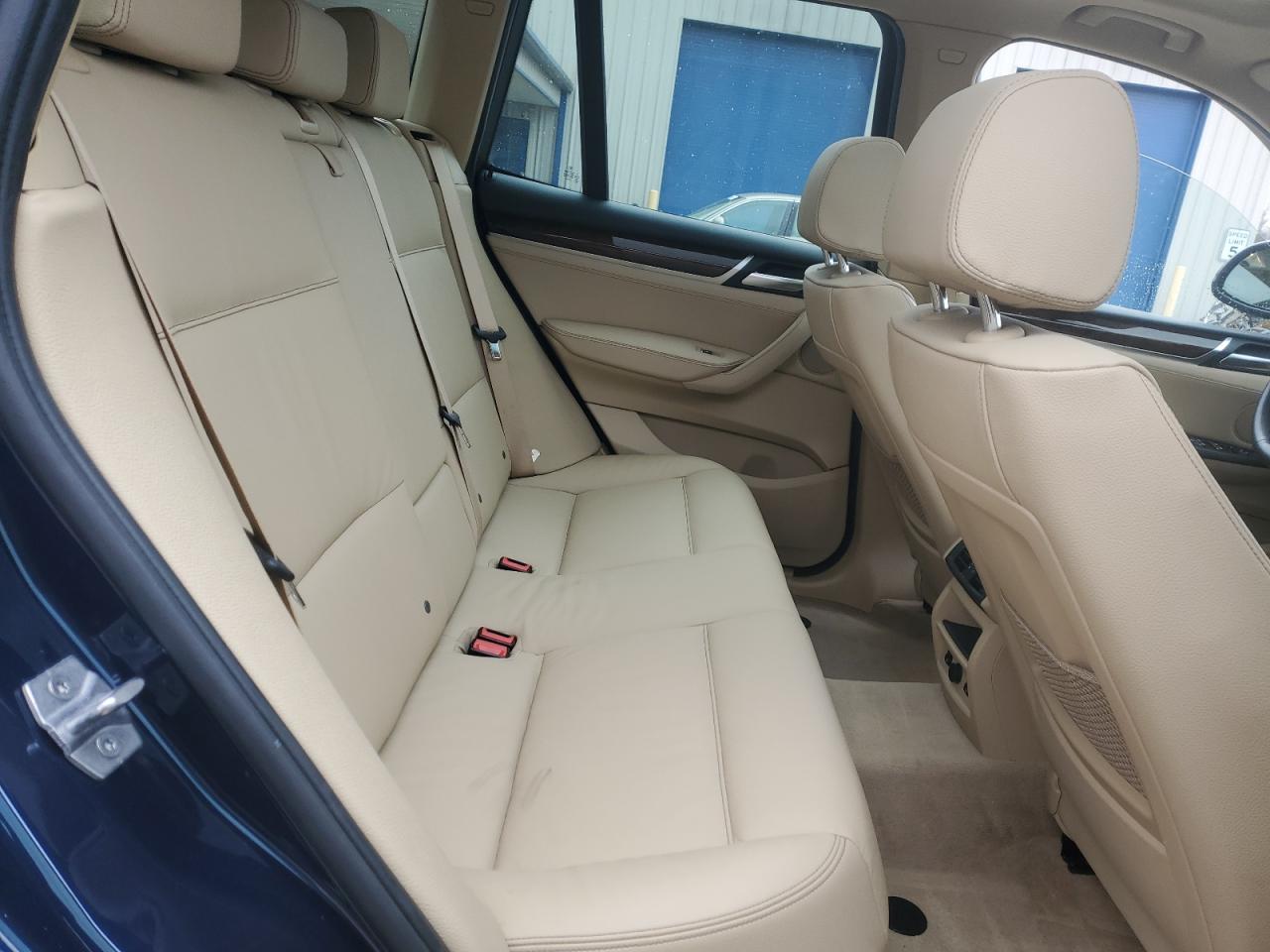 2016 BMW X3 VIN 5UXWX9C55G0D89733 Copart auction photo, side / front end damage thumbnail 11