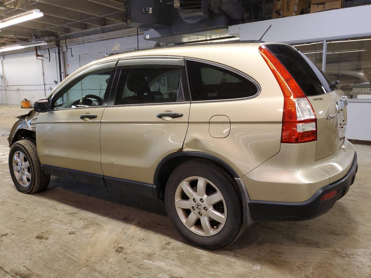 2008 Honda CR-V VIN 3CZRE38528G706284 Copart auction photo, front end / side damage thumbnail 2