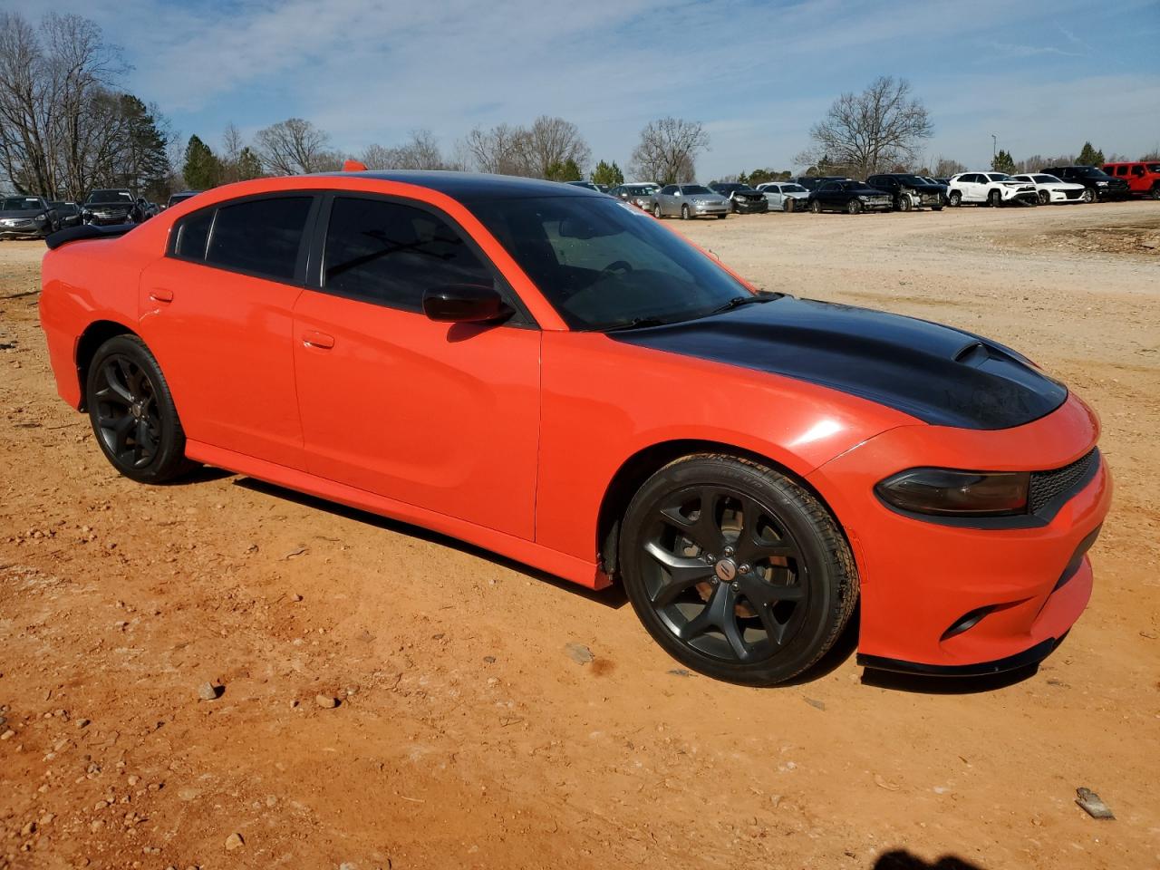 2019 Dodge Charger VIN 2C3CDXHG7KH567353 Copart auction photo, rear end damage thumbnail 4