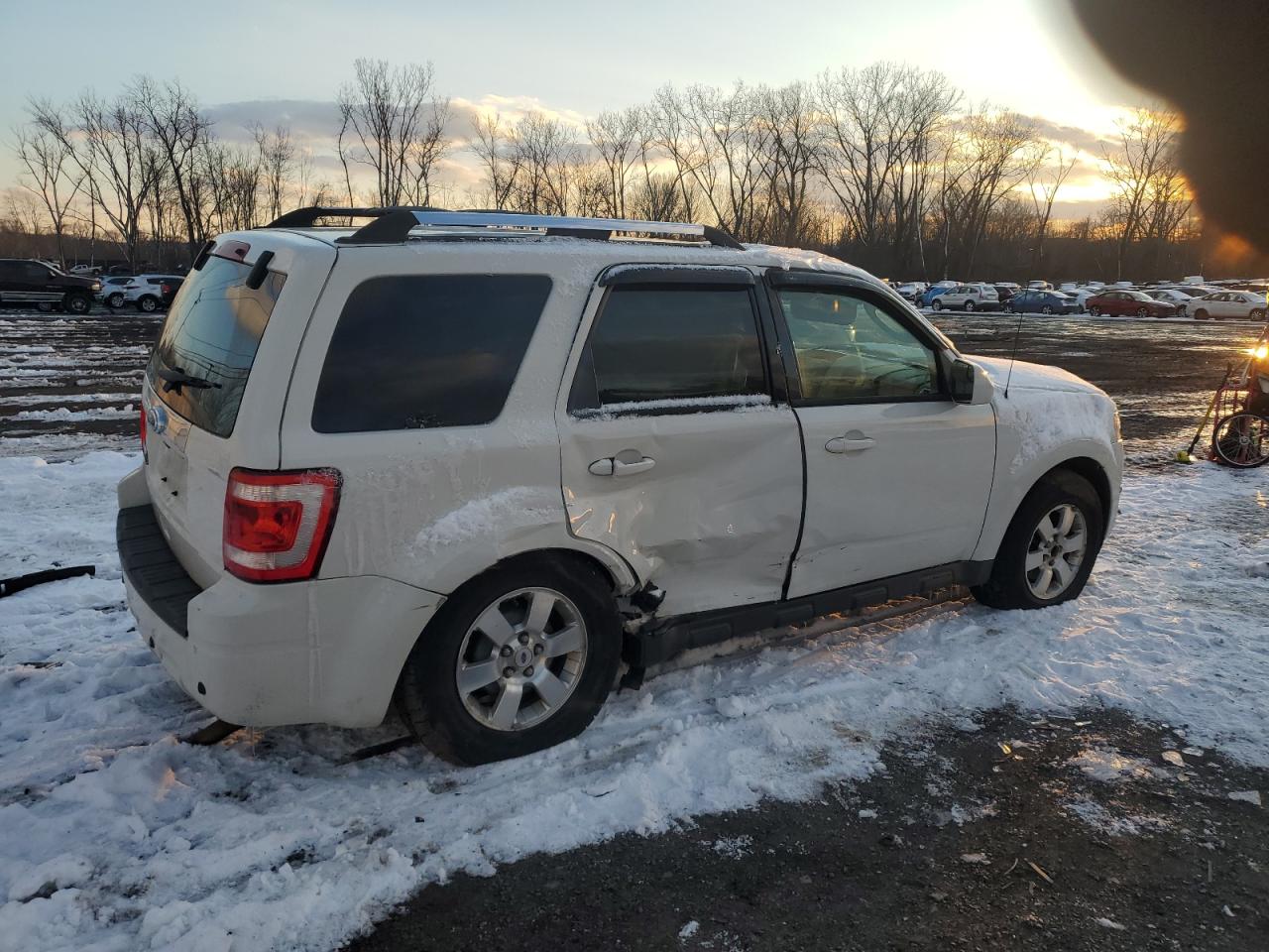 2011 Ford Escape VIN 1FMCU9E75BKA18542 Copart auction photo, side damage thumbnail 3