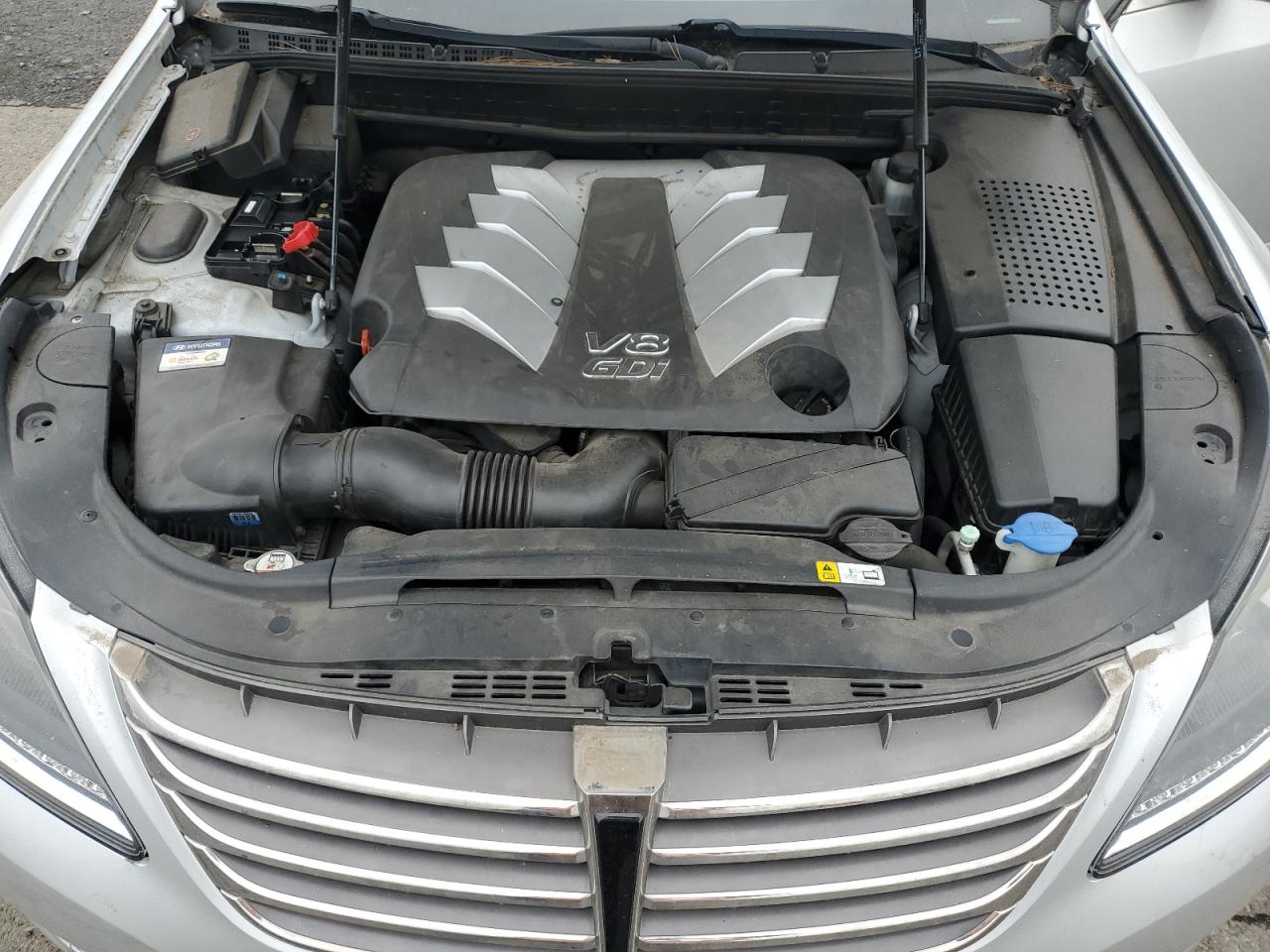 2014 Hyundai Equus VIN KMHGH4JH8EU082347 Copart auction photo, normal wear damage thumbnail 11