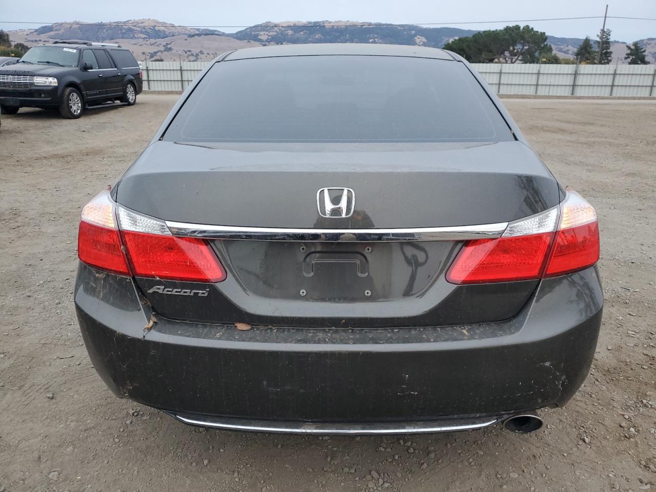 2014 Honda Accord VIN 1HGCR2F35EA127202 Copart auction photo, rear end / side damage thumbnail 6