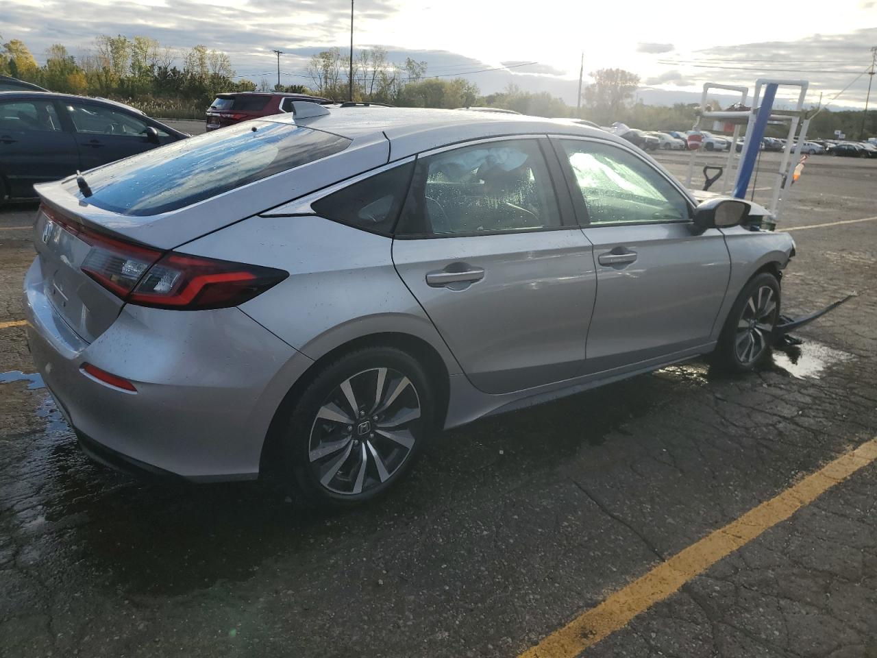 2024 Honda Civic VIN 19XFL1H71RE019315 Copart auction photo, front end damage thumbnail 3