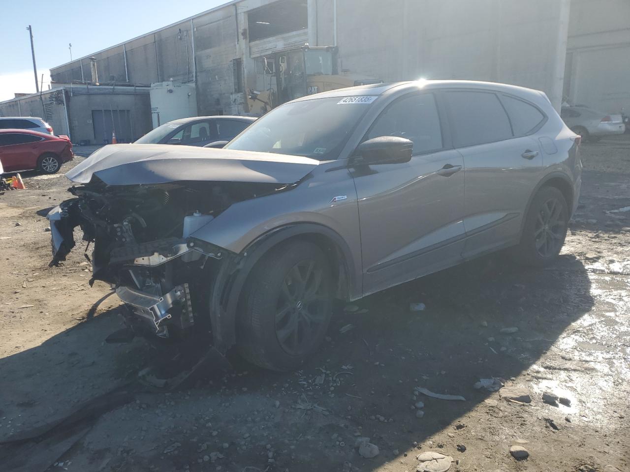 2022 Acura MDX VIN 5J8YE1H06NL037527