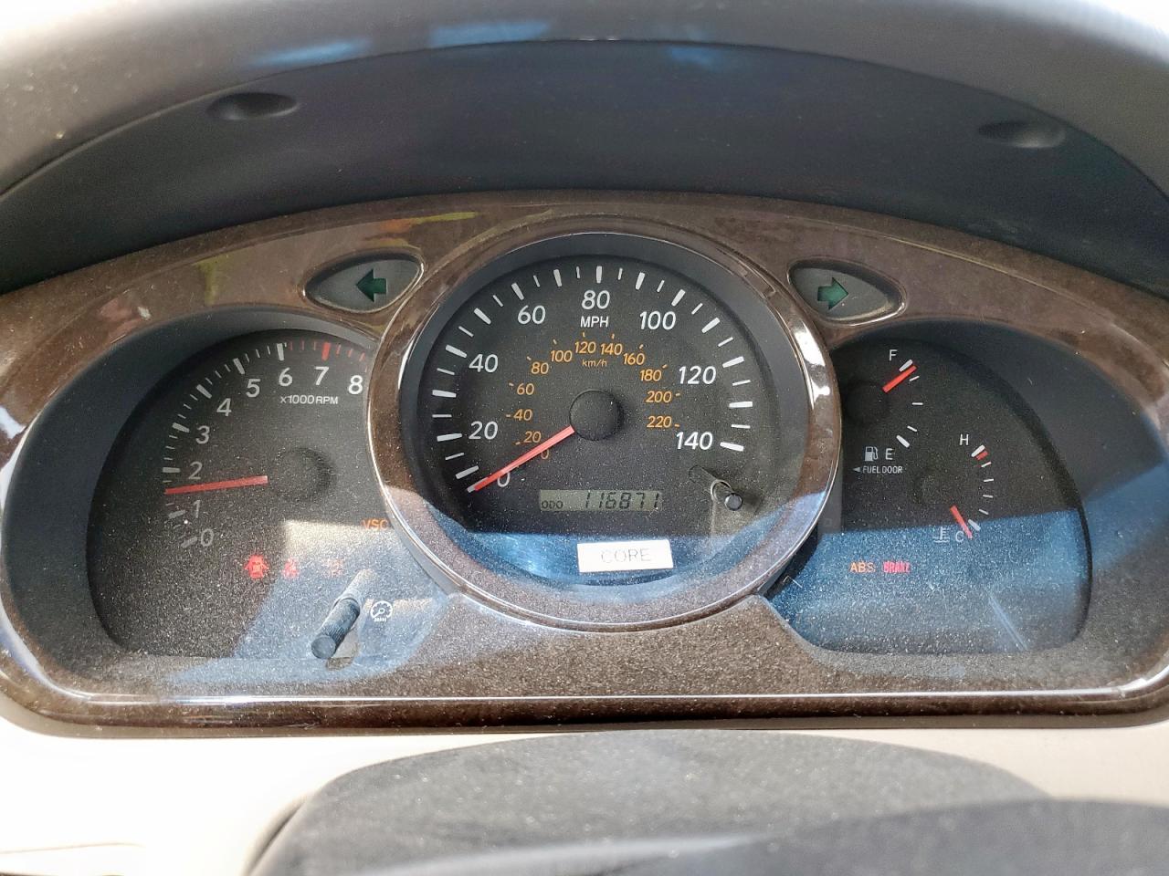 2002 Toyota Highlander VIN JTEGF21A520070575 Copart auction photo, front end damage thumbnail 9