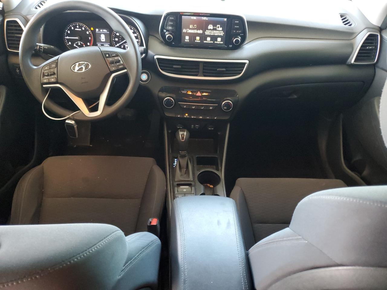 2021 Hyundai Tucson VIN KM8J33A44MU313500 Copart auction photo, front end damage thumbnail 8