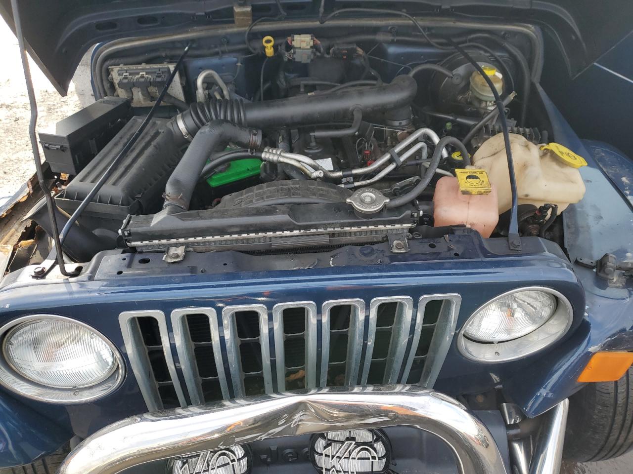 2003 Jeep Wrangler VIN 1J4FA39S93P352545 Copart auction photo, front end damage thumbnail 11