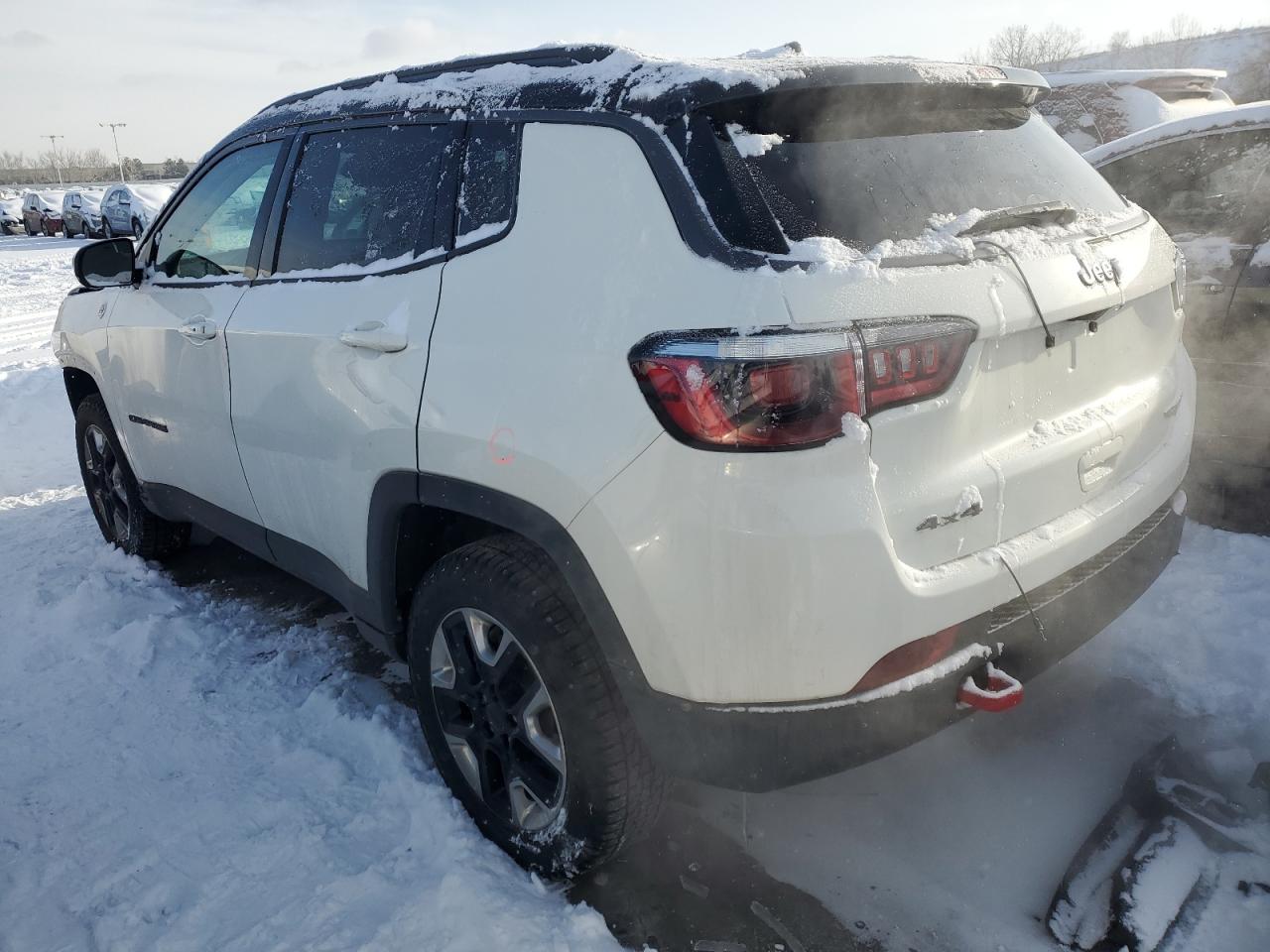 2018 Jeep Compass VIN 3C4NJDDB8JT341737 Copart auction photo, front end damage thumbnail 2