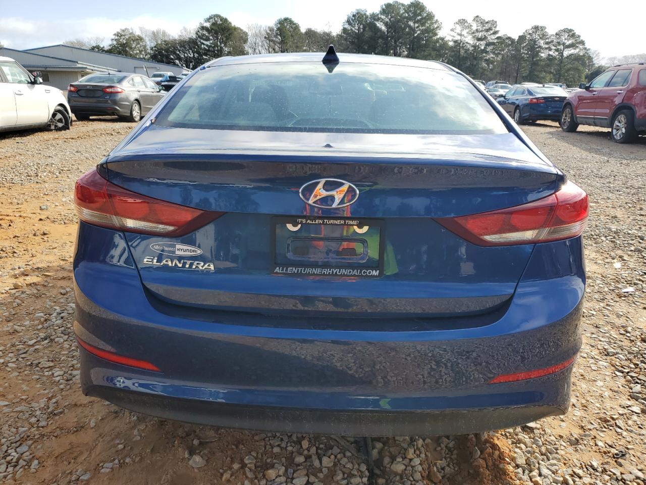 2018 Hyundai Elantra VIN 5NPD84LF6JH313883 Copart auction photo, front end damage thumbnail 6