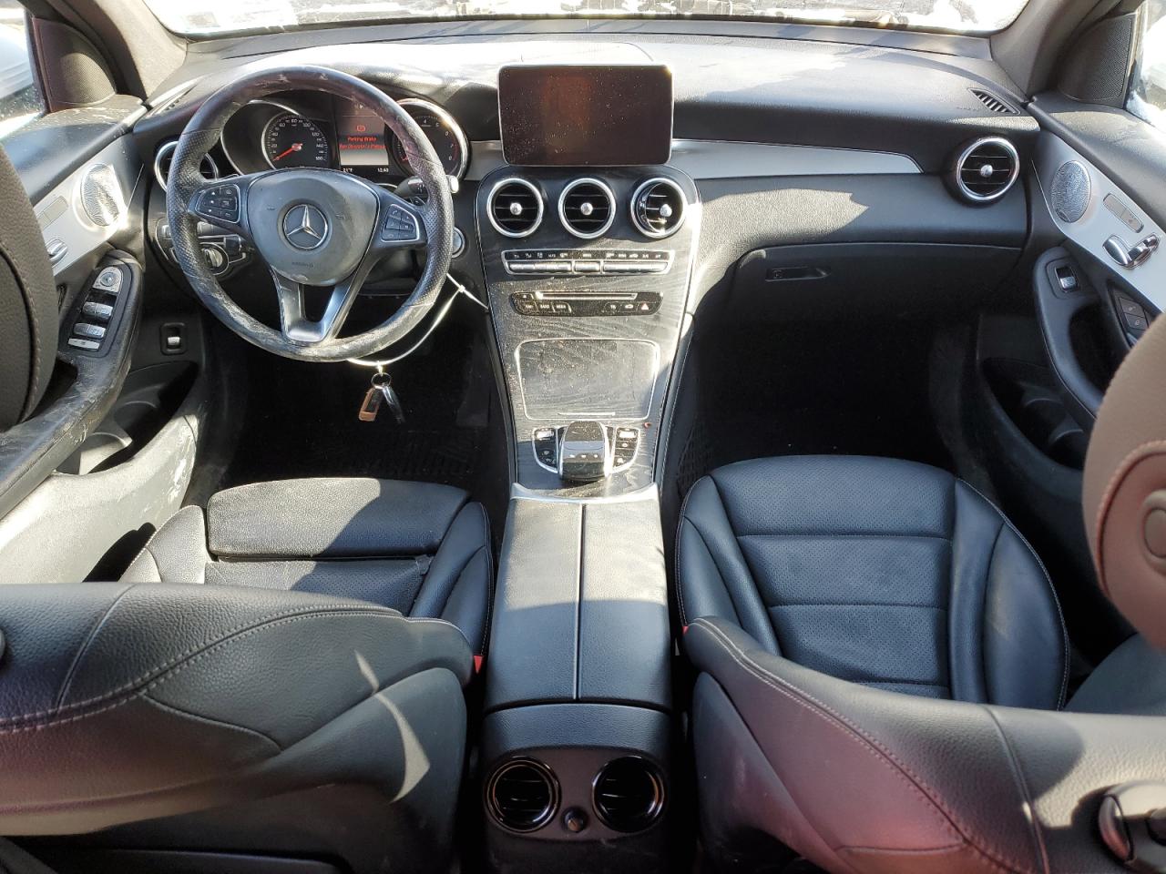 2019 Mercedes-Benz GLC VIN WDC0G4KB6KF483523 Copart auction photo, all over damage thumbnail 8