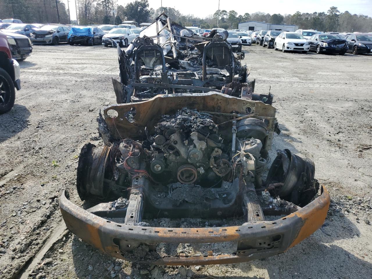 2017 Ford F-150 VIN 1FTEX1C8XHFA64404 Copart auction photo, burn damage thumbnail 5