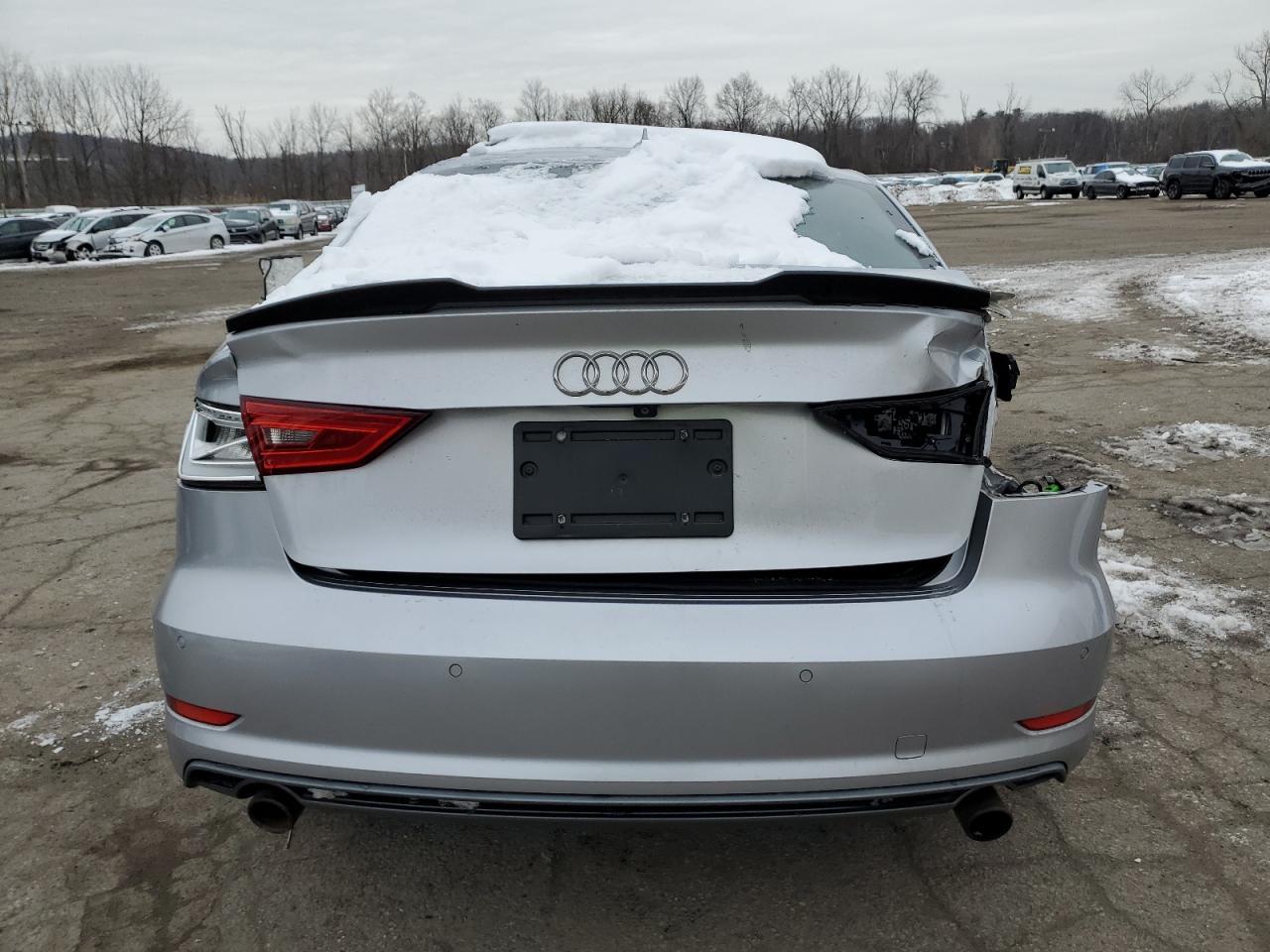 2015 Audi A3 VIN WAUKFGFF4F1105040 Copart auction photo, rollover damage thumbnail 6