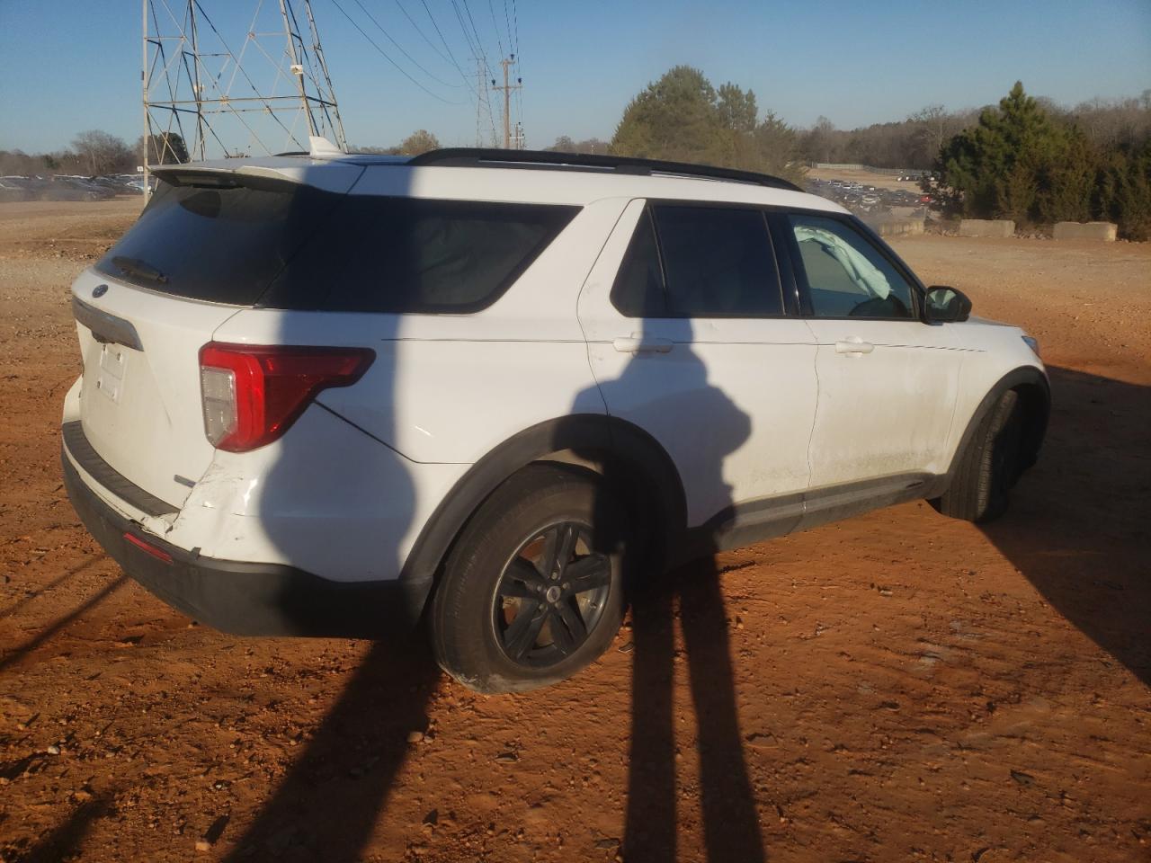 2020 Ford Explorer VIN 1FMSK8DH9LGA60948 Copart auction photo, front end damage thumbnail 3