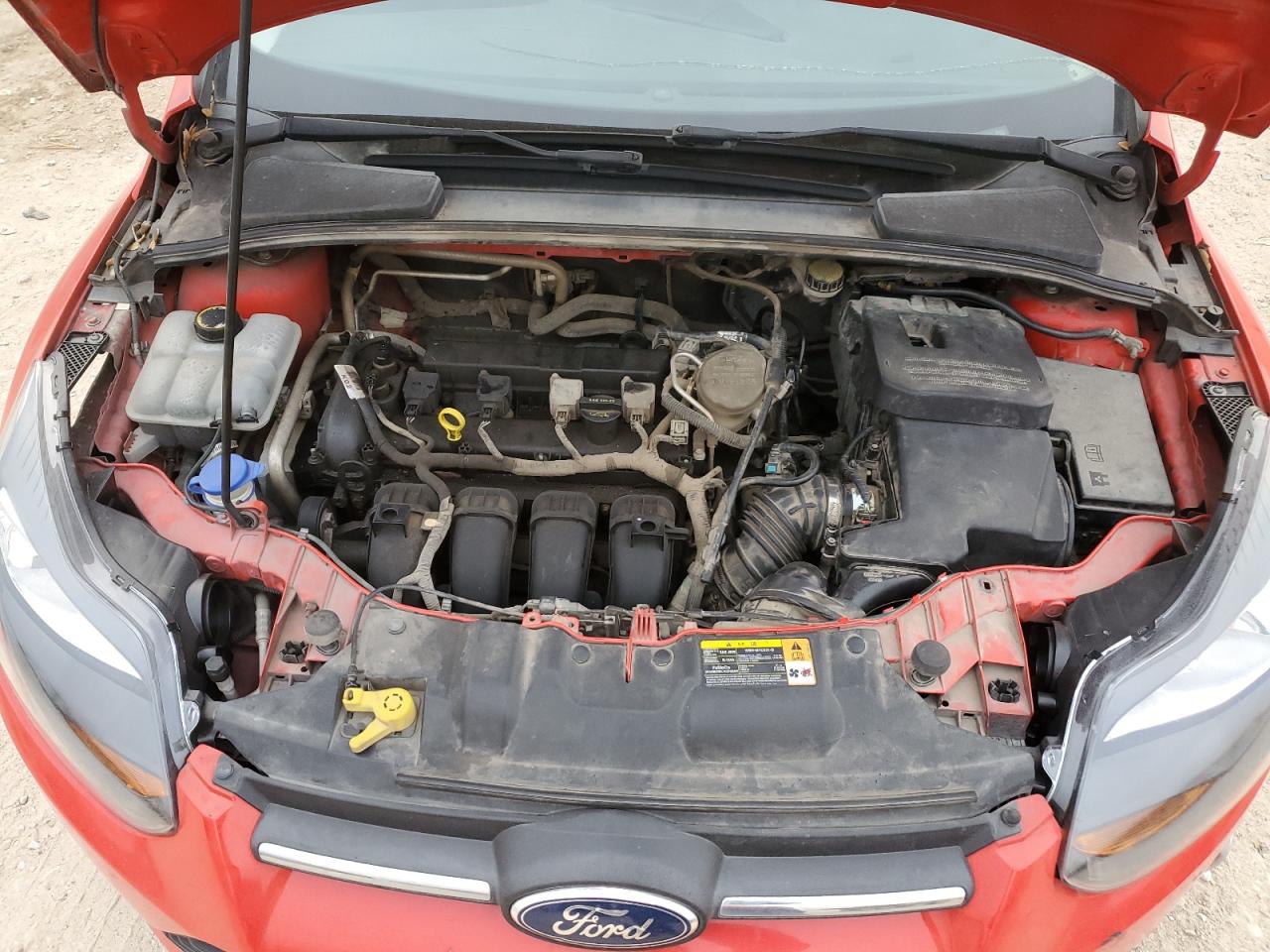 2012 Ford Focus VIN 1FAHP3F29CL115424 Copart auction photo, rear end / minor dent/scratches damage thumbnail 11