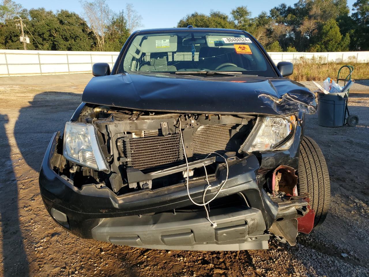 2018 Nissan Navara (Frontier) VIN 1N6DD0ER6JN707280 Copart auction photo, front end damage thumbnail 5