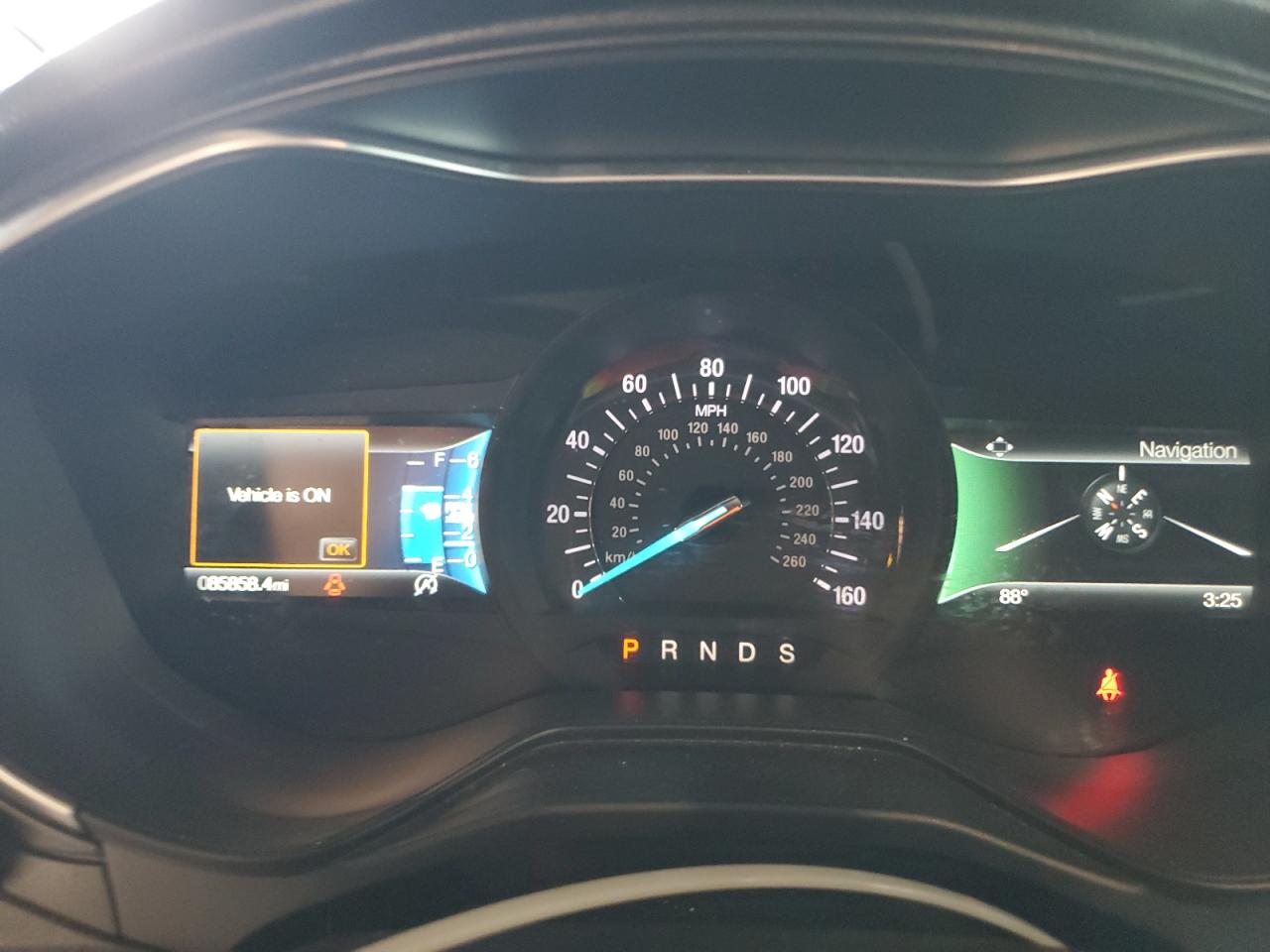 2019 Ford Fusion VIN 3FA6P0K91KR271093 Copart auction photo, front end damage thumbnail 9