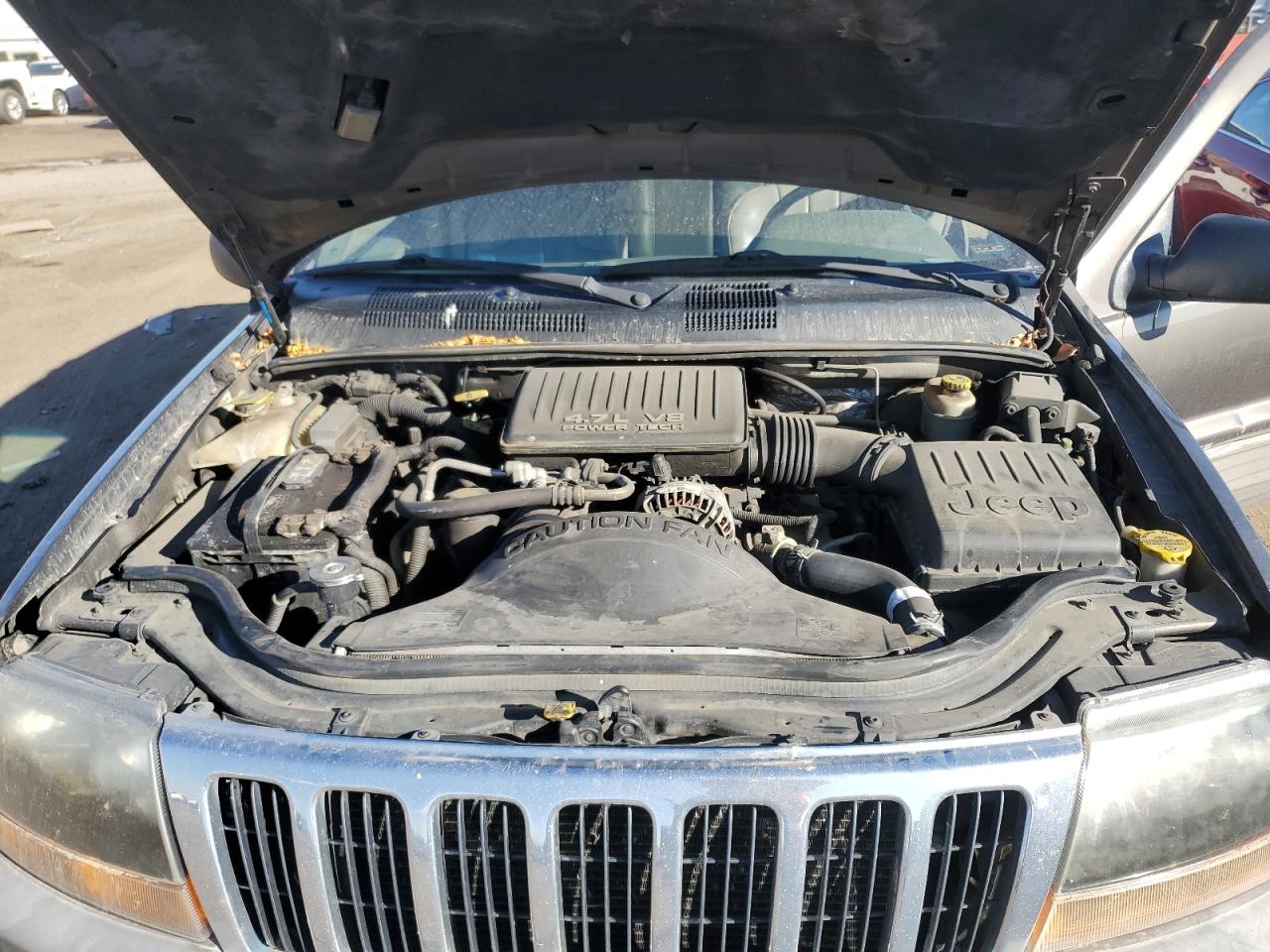 2000 Jeep Grand Cherokee VIN 1J4GW48N1YC101993 Copart auction photo, side damage thumbnail 12