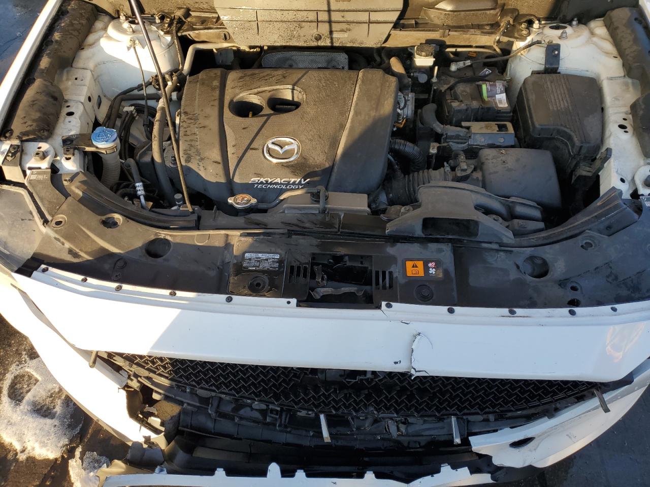 2018 Mazda CX-5 VIN JM3KFBBM2J0464998 Copart auction photo, front end damage thumbnail 12
